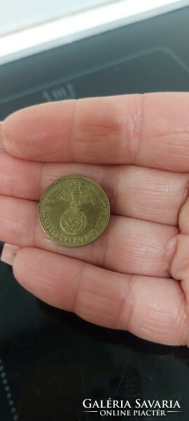 Antique old metal money