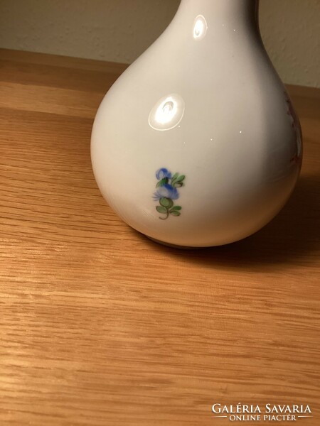 Herend porcelain vase 15 cm.