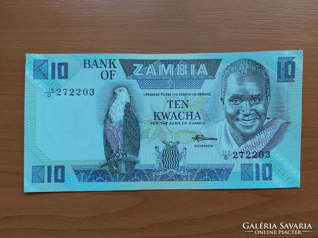 ZAMBIA 10 KWACHA 1986- 203