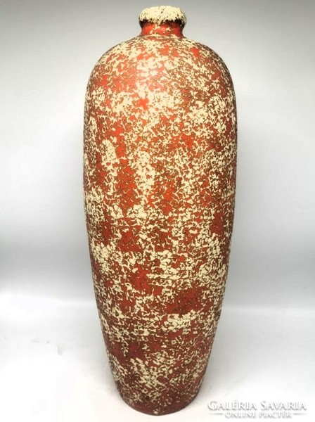57 cm high, huge floor vase, retro industrial art ceramics