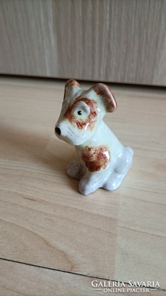 Retro ceramic spotted puppy