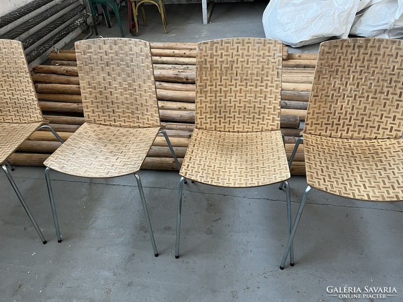 Ikea eliot bamboo chairs