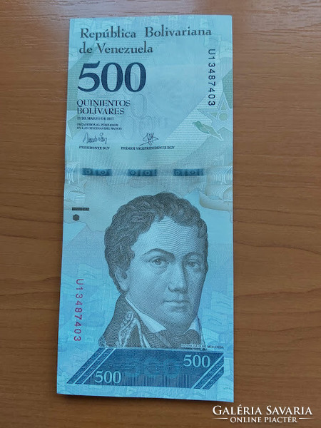 Venezuela 500 bolivars 2017 403
