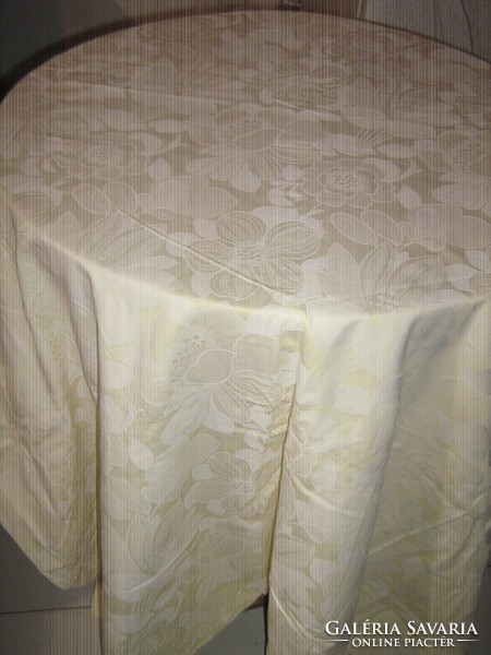Beautiful large floral yellow damask duvet cover