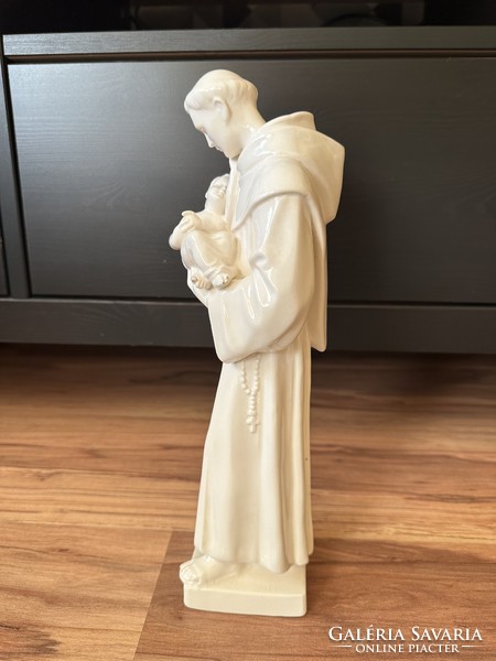 St. Antal porcelain figure, f. Winkler 32.5 cm