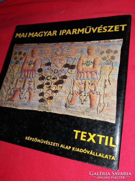 1975. ákos Koczogh - textile - today's Hungarian industrial art album book according to the pictures