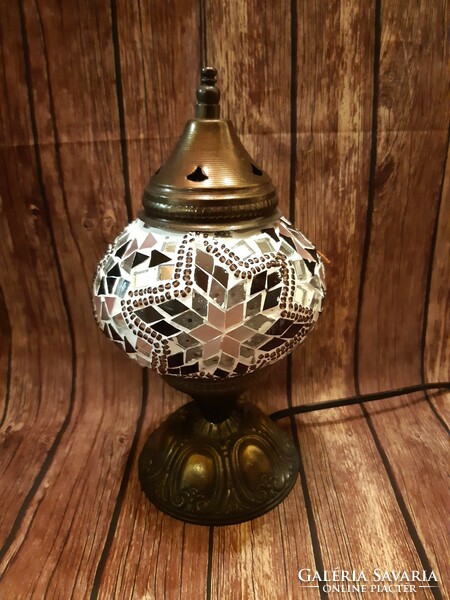 Asztali mozaik lámpa marokkói lámpa török lámpa