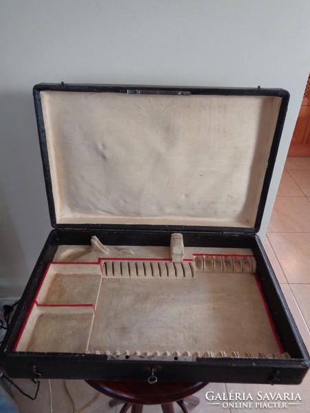 Antique cutlery box