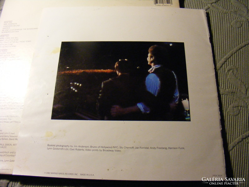 Simon and garfunkel: the concert in central park 2lp - made in usa - warner bros.Records