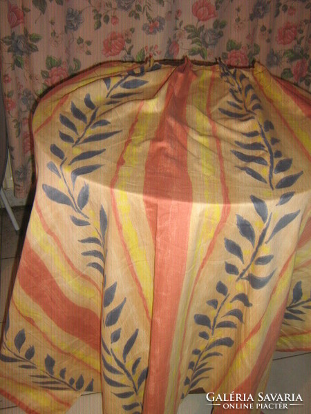Pair of beautiful colored curtains
