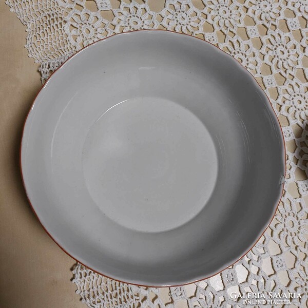 ﻿﻿Zsolnay, rosy, old beautiful, patty plate, stew plate, offering
