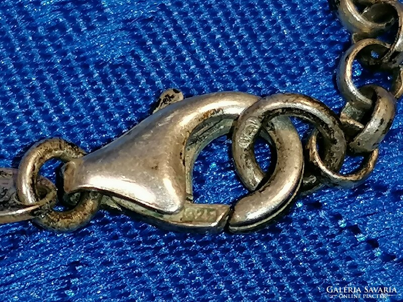 Silver dolphin bracelet or anklet