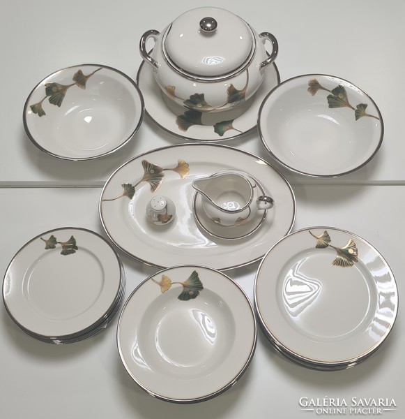 Zsolnay autumn 25-piece dinnerware set