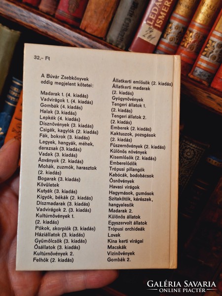 1987 első kiadás,önálló mű GOMBÁK 2 -BÚVÁR ZSEBKÖNYVEK-gyűjtői!