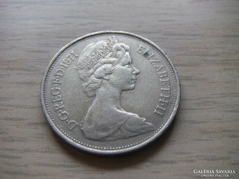 10 Penny 1971 England