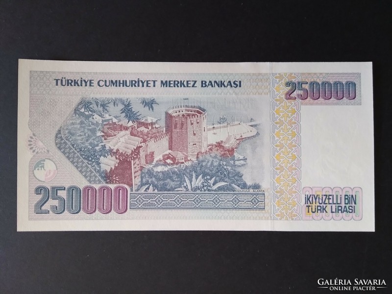 Turkey 250000 lira 1995 unc