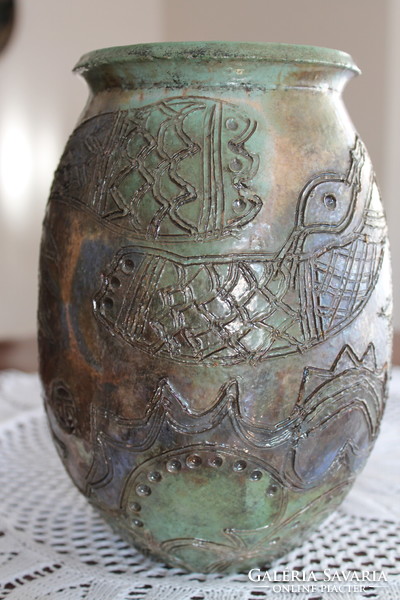 Zsuzsa Füzesi - special ceramic pot