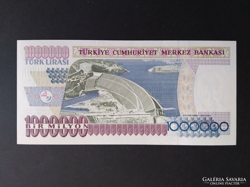 Törökország 1 millió Lira 1995 Unc