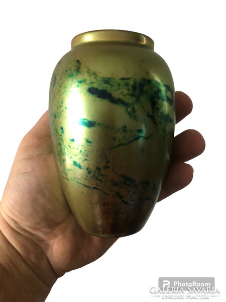 Zsolnay antique eozin vase! Flawless!