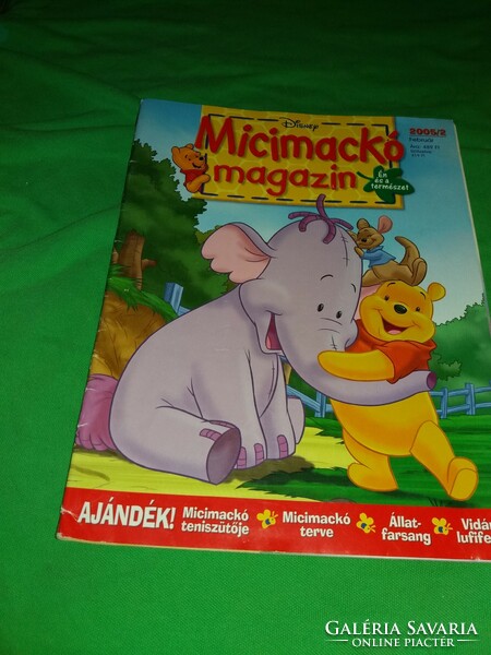 2005/2 .February Disney Pooh Magazine Comic Child Employing Newspaper Pictures
