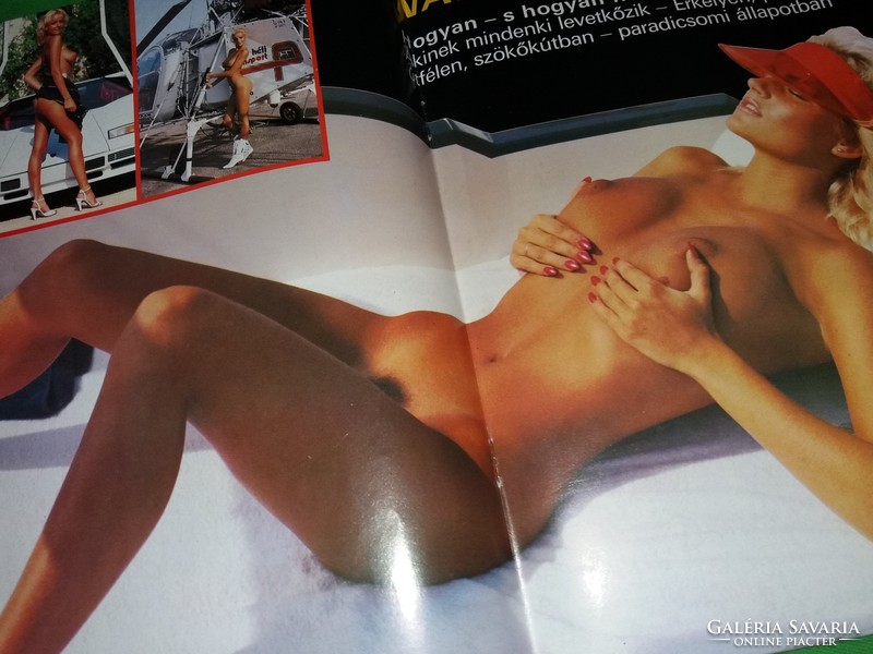 1988. június SZEXPRESS erotikus férfimagazin művészi aktfotókkal a képek szerint