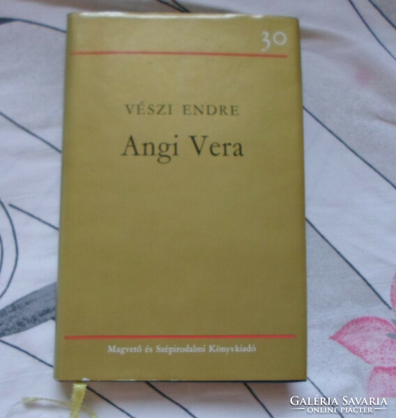 Vészi endre: angi vera (seed and fiction book publisher, 1977)
