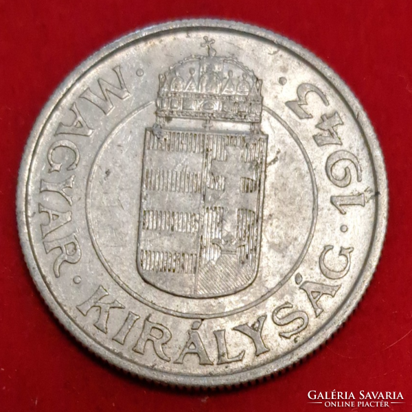 1943. Hungary 2 pengő (829)