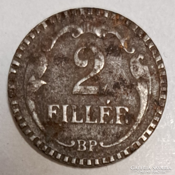 1940. 2 Pennies with beaded flange (823)