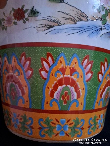 90 cm flawless, huge, Chinese porcelain vase, floor vase.