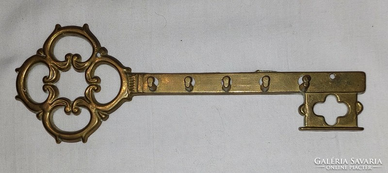 Copper wall key holder