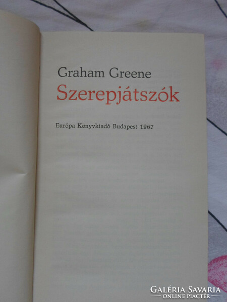 Graham Greene: Szerepjátszók (Európa, 1967)