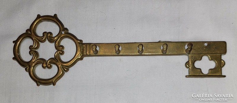Copper wall key holder