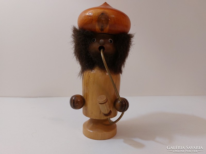 Incense wooden figurine Ottoman man 17 cm
