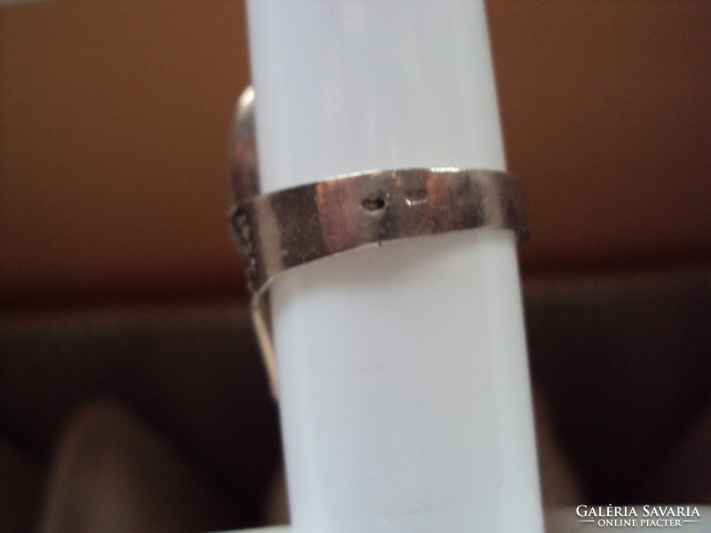 Ezüst gyűrű csillogó szépség 18 mm