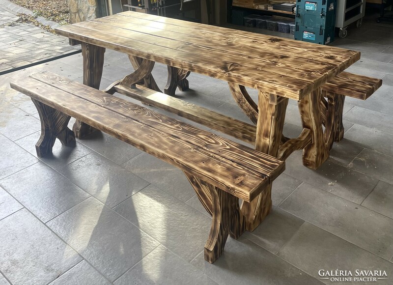 Garden table with benches!