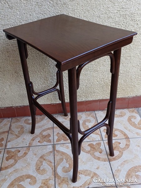 Antique thonet table, coffee table, pedestal, flower stand, folding table, laptop table