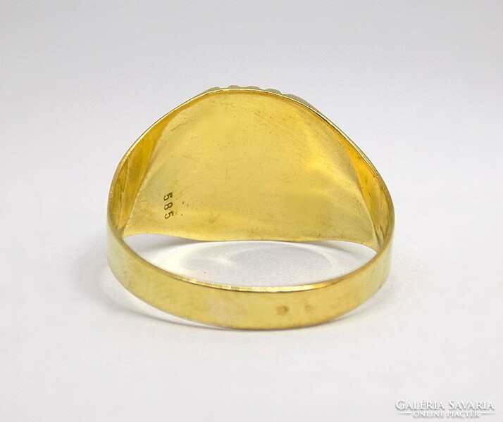 Vésett arany pecsétgyűrű (ZAL-Au118626)