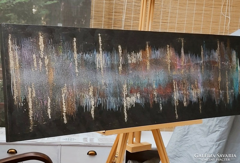Kartü art - possibility 140*45 cm abstract painting