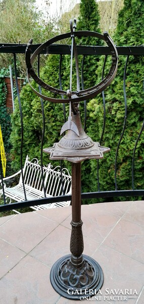 Special cast iron sundial
