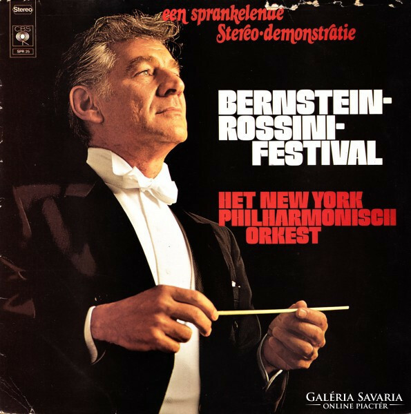 Het New York Philh. Ork. - Bernstein-Rossini-Festival (Een Sprankelende Stereo-Demonstraie) (LP)t