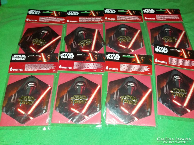 Star wars (waking force kylo ren) invitation card / postcard packs piece according to the pictures