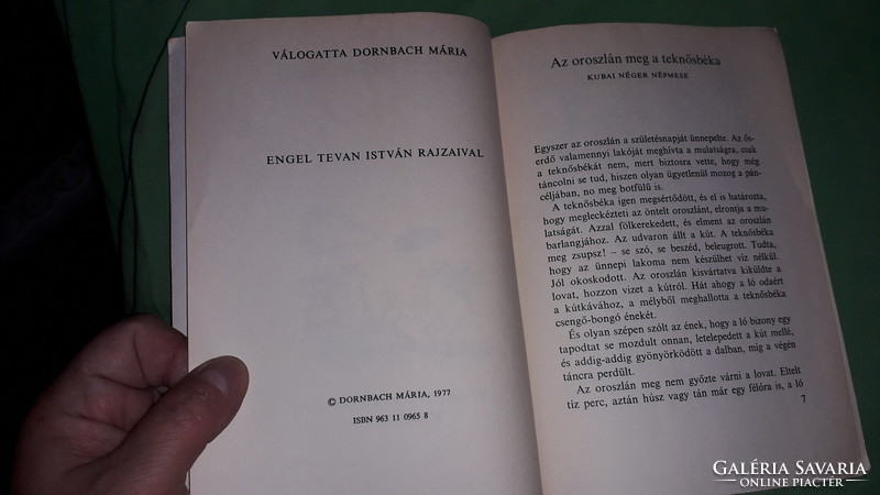 1977.Dornbach Mária :Egérbirkózás képes mese könyv a képek szerint MÓRA