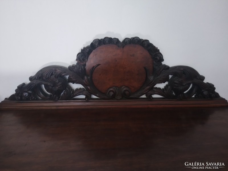 Richly carved antique sideboards