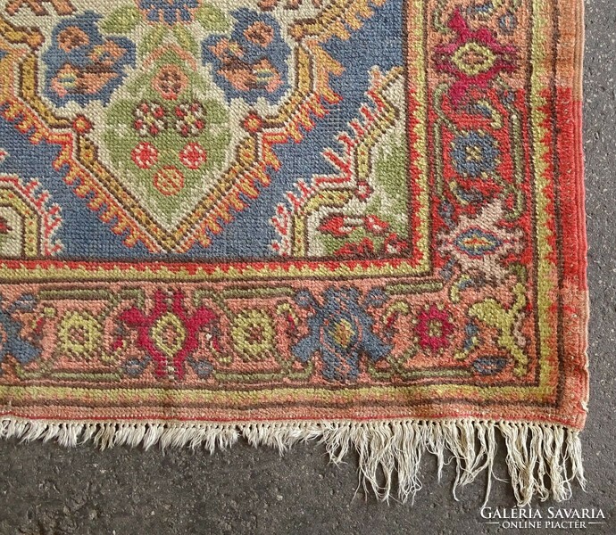1K975 antique Caucasian art deco carpet ~1930 100 x 180 cm