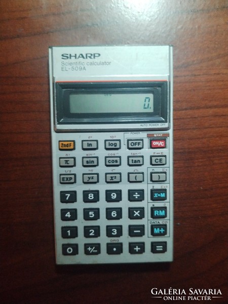 Sharp EL-509A 1982-es számológép