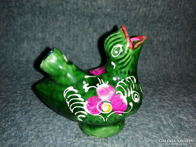 Glazed ceramic bird-shaped pear music (a4)