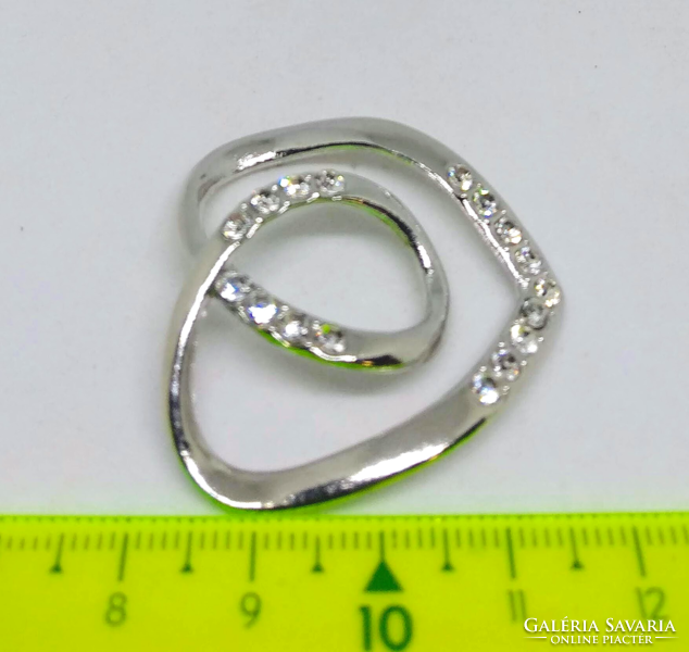 Scarf and shawl ring heart 98