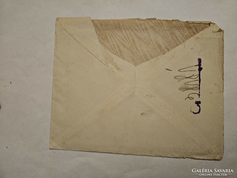 Letter headed 1936, Székesfehérvár