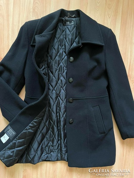 Size 36 women's black wool fabric jacket