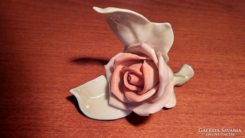 ENS német porcelán rózsa ,hibátlan